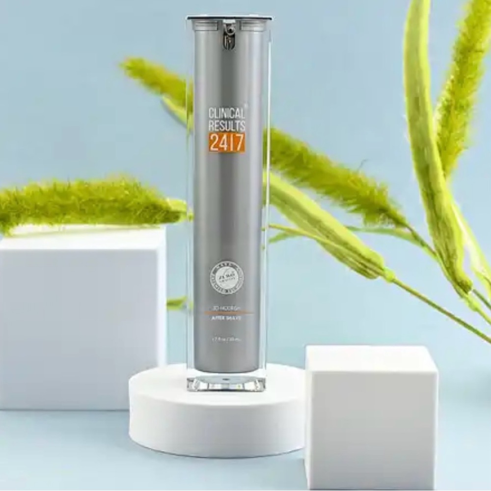 Clinical Results NASA Nourish After Shave.  NWT